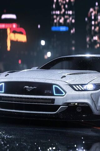 Night Racer: The NFS Ford Mustang Unleashed! 🌌🏎️