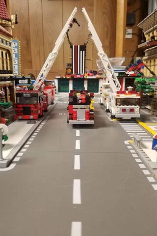 Brave Hearts: A LEGO Firefighter Tribute 🚒❤️