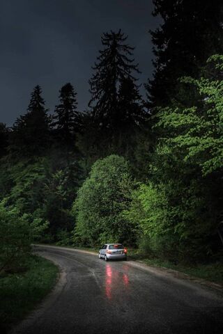 Mystical Journey: The Amazing Car in Nature