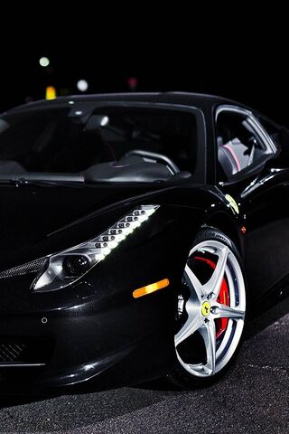 Midnight Marvel: The Cool Ferrari