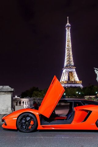 Lamborghini In Paris