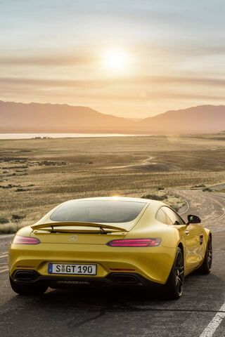 Golden Hour with the Mercedes GT