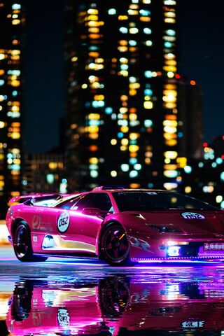 Lamborghini Diablo: The Night Racer 🌌🚗