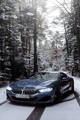 BMW M850i: A Winter Wonder on Wheels ❄️🚗