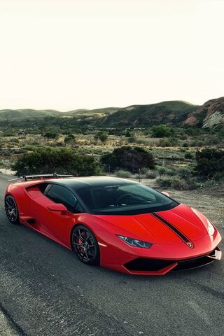 Red Huracan: The Beast on Wheels 🏎️🔥