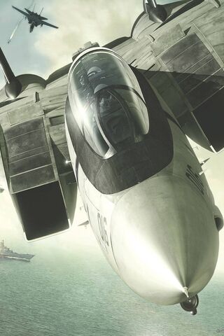 320x480 Parked F22 Iphone 3g wallpaper