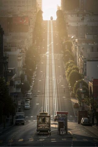 Golden Hour on the Hills of Americana 🌅🚋