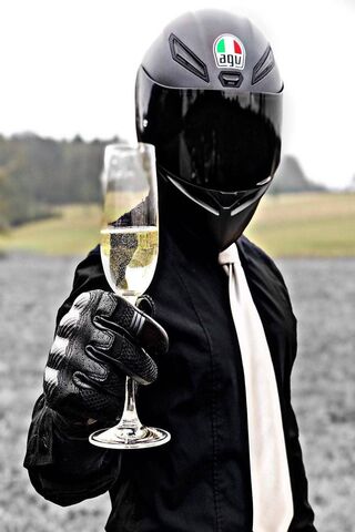 Celebration on Two Wheels! 🥂🏍️