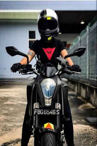 Fearless Rider: The Spirit of Adventure 🏍️✨