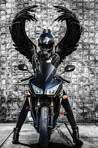 Wallpaper background, bikers, motorcycle for mobile and desktop, section  мужчины, resolution 2560x1702 - download