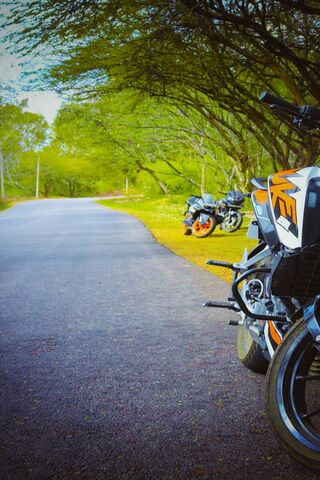 KTM Adventure Awaits! 🏍️🌲