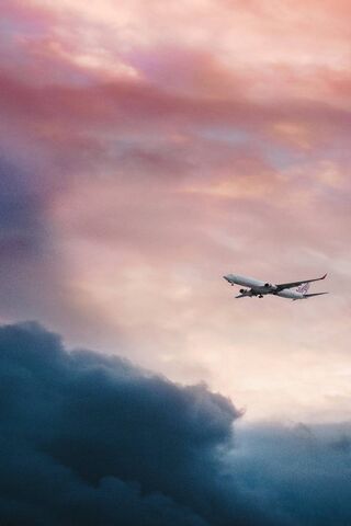 Soaring Through the Sunset 🌅✈️