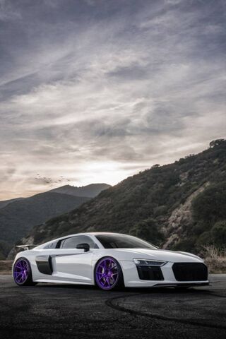 Purple Wheels