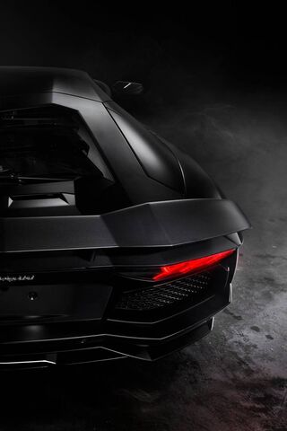 Black Lamborghini