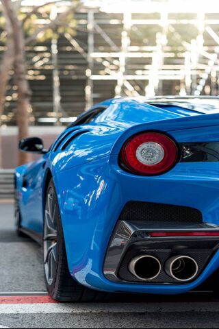 Ferrari F12 Tdf: The Blue Thunder on Wheels! 🚗💨