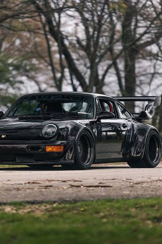 The Dark Beauty: A Porsche with a Twist