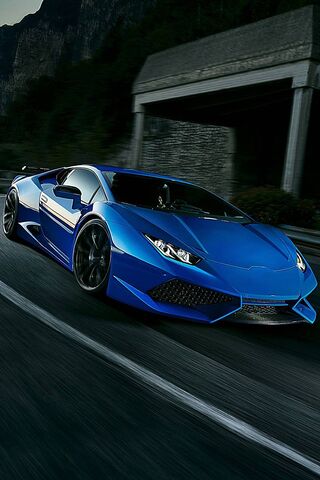 Blue Sport Car