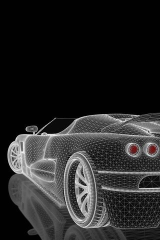 Amoled Supercar: The Future of Speed in 3D