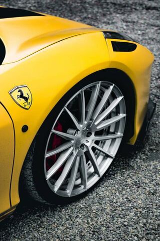 Ferrari Wheel Wallpaper - Download to your mobile from PHONEKY