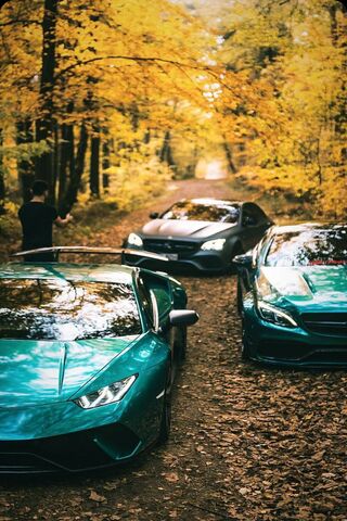 Autumn Thrill: Supercar Showcase 🍂🚗