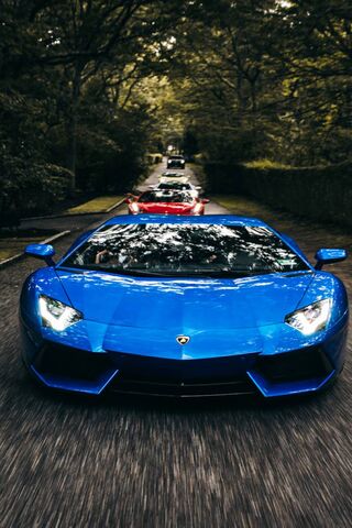 Luxury on Wheels: The Supercar Parade 🚗💨