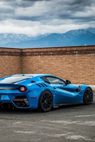 Ferrari F12 Tdf: The Blue Thunder on Wheels! 🚗💨