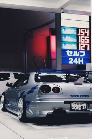 Pw Skyline R34 Gtr Wallpaper Download To Your Mobile From Phoneky