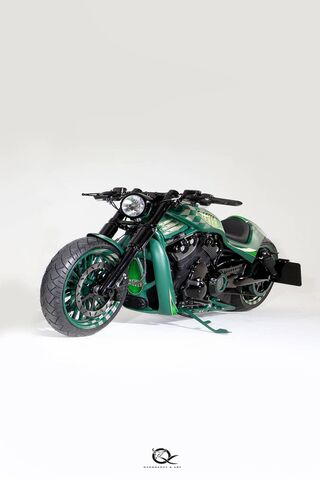 Power Meets Style: The Ultimate Muscle Bike 💪🏍️