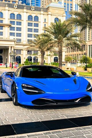 Blue Mclaren Wallpaper Download To Your Mobile From Phoneky