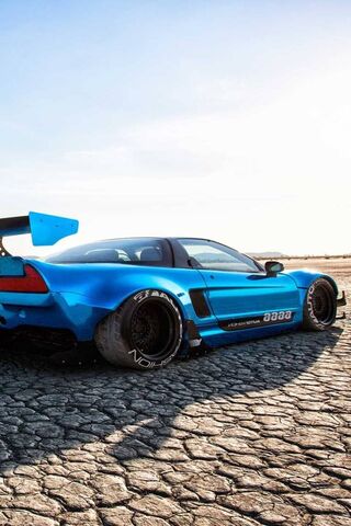 Acura NSX Rocket: A Blue Dream on Wheels 🚀💙