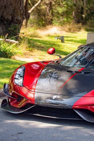 The Fiery Beauty: Red Regera 🔥🚗