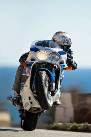 Riding the Edge: Biker's Thrill