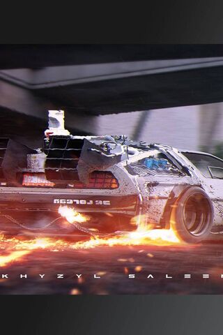 Future on Fire: The DeLorean Reimagined 🔥🚗