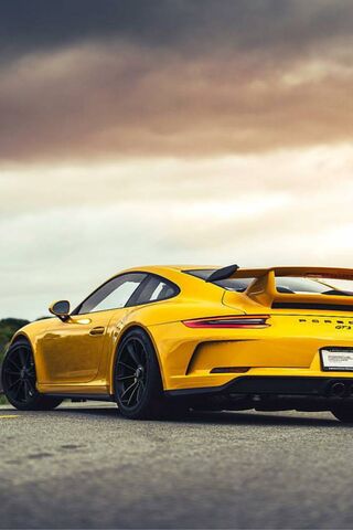 Yellow Porsche