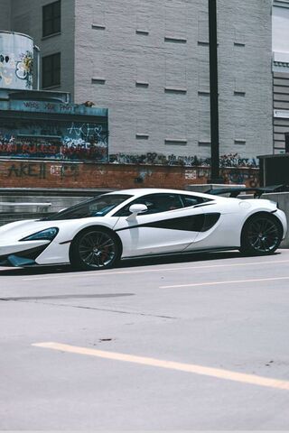 Sleek Power: The McLaren 570S in Urban Style 🚗✨