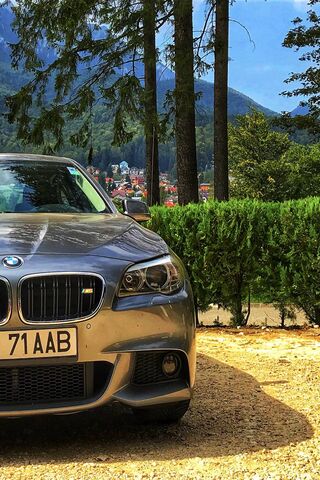 Sleek Elegance: The BMW F10 AAB in Nature
