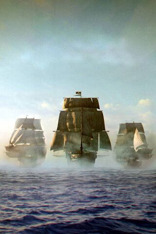 Mystical Voyage: Ships of the Fog 🌊⛵️