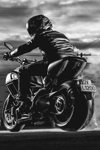 Speed Demon in Action! 🏍️💨