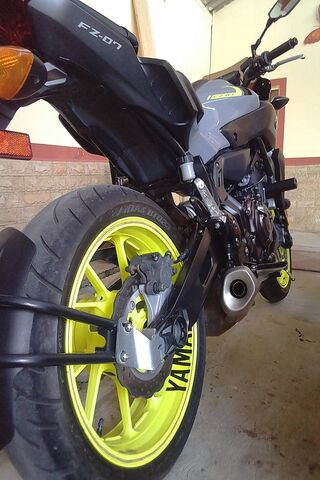 Revving Up with the Yamaha FZ-07! 🏍️💨