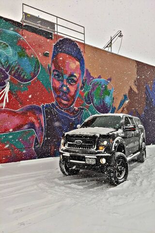 Winter Adventure: F-150 in the Snow ❄️🚙