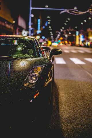 Lamborghini Gallardo: The Nighttime Stunner 🌌🚗