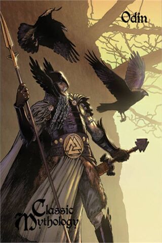 Odin: The Allfather's Embrace 🌌🦅