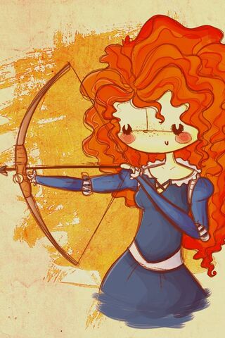 Brave Spirit: Merida's Adventure Awaits! 🏹✨
