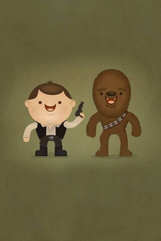 Galactic Duo: Hans and Chewbacca Adventures! 🚀✨