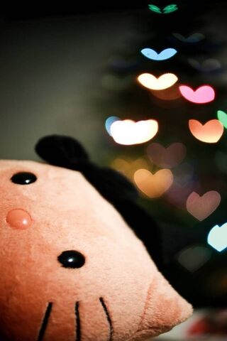 Cozy Holiday Vibes with a Plush Friend 🎄❤️