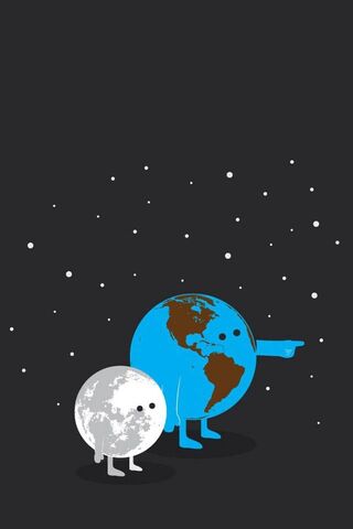 Trái đất và mặt trăng