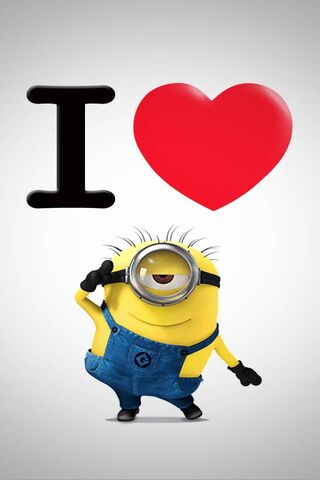 I Love Minions Wallpaper - Download to your mobile from PHONEKY