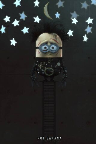 Scissorhands Minion: A Whimsical Fusion of Fun and Fear