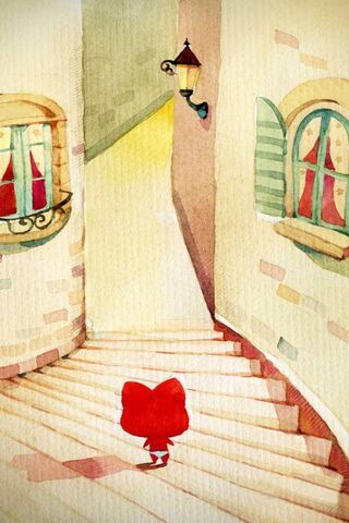 Whimsical Wanderer: A Journey Through Colorful Streets 🌈✨