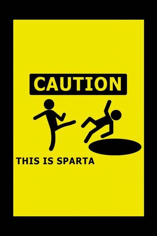 Beware the Spartan Kick! ⚠️